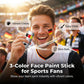 🔥🔥National Flag Face Paint Stick for Sports Fans🏆Come Support Your Country! 🙌