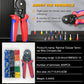 🎊50% OFF NOW! Ratchet Tubular Terminal Wire Crimpers Set – Ergonomic Self-Adjusting Wire Crimper Tool for Electrical Wiring Projects