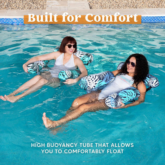 🏊 50% OFF NOW! 💺 Inflatable Floating Chair – Comfortable, Stable & Perfect for Relaxing on the Water 🌊