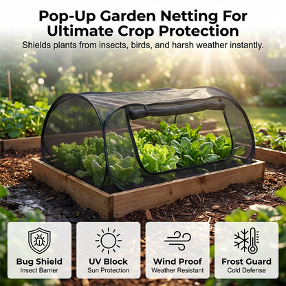 🔥Hot Sale 50% OFF✨Greenhouse Cover for Raised Garden Bed 45x22x15"🏡