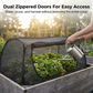 🔥Hot Sale 50% OFF✨Greenhouse Cover for Raised Garden Bed 45x22x15"🏡