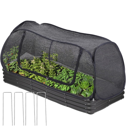 🔥Hot Sale 50% OFF✨Greenhouse Cover for Raised Garden Bed 45x22x15"🏡