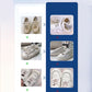 Waterless Foam White Shoe Cleaner with Brush