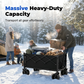 🥳2026 HOT SALE🥳💞50K+ SOLD!🚚🏕️ 50% OFF! Heavy‑Duty Collapsible Wagon Cart – 130L capacity, 80kg load, all‑terrain wheels. Thickened carbon steel frame – haul garden supplies & shopping with ease! 🛒✨