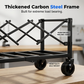🥳2026 HOT SALE🥳💞50K+ SOLD!🚚🏕️ 50% OFF! Heavy‑Duty Collapsible Wagon Cart – 130L capacity, 80kg load, all‑terrain wheels. Thickened carbon steel frame – haul garden supplies & shopping with ease! 🛒✨