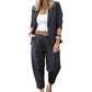 🥳2026 HOT SALE🥳💞50K+ SOLD!🎀💫 50% OFF! Women's Tapered Pants ， Neutral colors pair with anything. Effortless elegance for any occasion. 🛡️🕊️