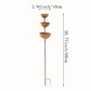 🌸Spring Special Limited 50%Off💐3-Tier Rustic Metal Bird Feeder & Drinker Stake