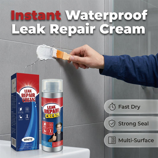 🥳2026 HOT SALE🥳💞50K+ SOLD!💧🔧 50% OFF! Waterproof Leak Repair Sealant – Seals cracks instantly, waterproof & durable. Works on walls, pipes & tiles. 3 colors. 🛡️✨