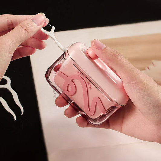 🚀Automatic Pop-Up Dental Floss Storage Dispenser