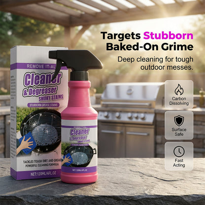 ✨ Fast-Acting Heavy-Duty Grill Degreaser Spray! 🧴