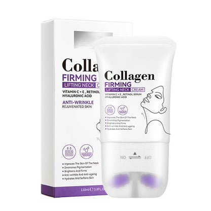 ✨Collagen Firming Neck Cream with Massage Roller! 🧴