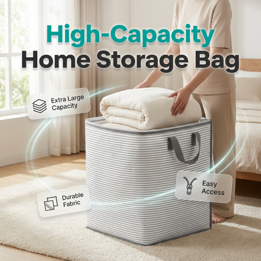 📦 Large Collapsible Storage Bag with Handles
