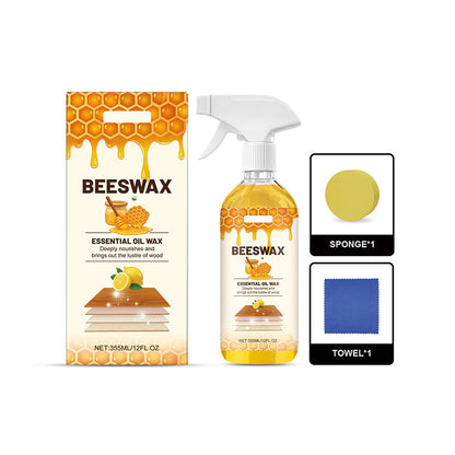 ✨ All-in-One Wood Seasoning and Polishing Beeswax Spray!