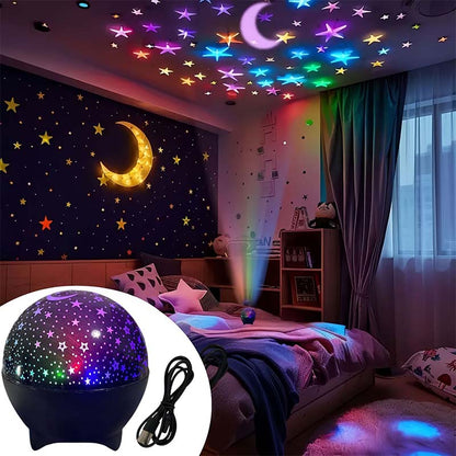 USB LED Galaxy Projector Night Light🌙