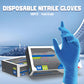 100 PCS Food-Grade Disposable Nitrile Gloves