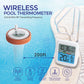 🔥70%Off🔥Digital Thermometer Wireless Pool Thermometer Floating Easy-To-Read
