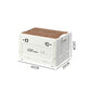🔥Limited-time 70%off-📦Collapsible Camping Storage Box with Wooden Lid