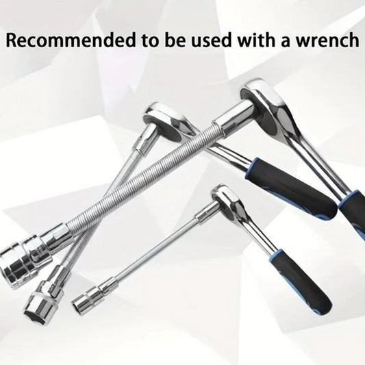 📢📢50% OFF⏰Flexible Socket Extension Bar for Ratchet Wrench