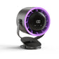 100-Speed Turbo Desk Fan – Ultra-Quiet Rechargeable Cooling, Smart Digital Display, Portable Vortex Air Circulator for Bedroom, Office & Home