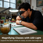📢📢53% OFF !! ⏰Precision LED Magnifier for Electronics & Crafts