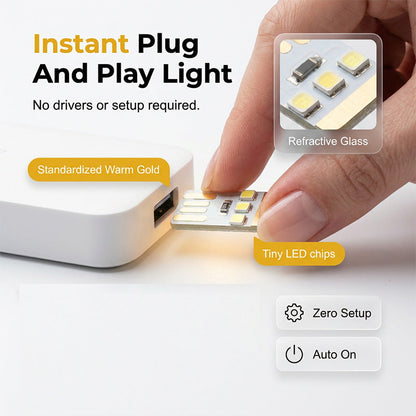 Mini Portable USB LED Night Light