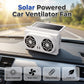 Solar Powered Car Ventilator Fan