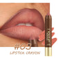 Long-Lasting Matte Lip Crayon for Women