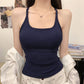Ribbed Racerback Crop Tank Top