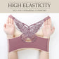 Butterfly Embroidery Wirefree Bra – Wire-Free Lift & All-Day Support