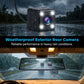 Dual Lens Rearview Mirror Dash Cam