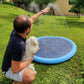 Foldable mat for outdoor swimming pools and a watering can
