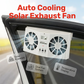 Solar Powered Car Exhaust Fan