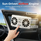 Solar Powered Car Exhaust Fan
