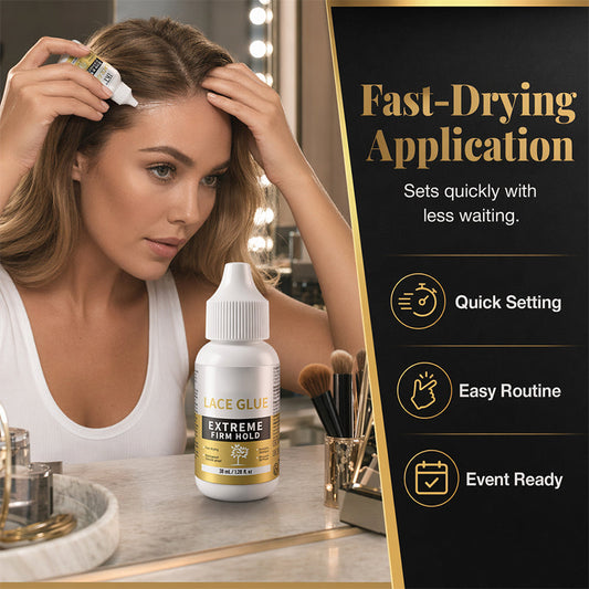 📢📢53% OFF !! ⏰Extreme Firm Hold Lace Wig Glue