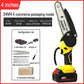 ❄️Summerfresh 50% OFF!🌿4″ Cordless Mini Pruning Chainsaw – Lightweight Battery-Powered Garden Saw with Safety Lock