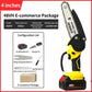 ❄️Summerfresh 50% OFF!🌿4″ Cordless Mini Pruning Chainsaw – Lightweight Battery-Powered Garden Saw with Safety Lock