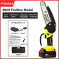 ❄️Summerfresh 50% OFF!🌿4″ Cordless Mini Pruning Chainsaw – Lightweight Battery-Powered Garden Saw with Safety Lock