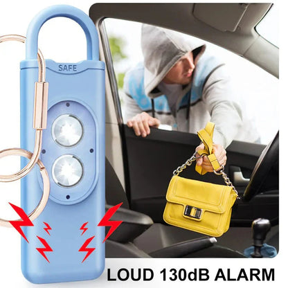 🔥Limited time 56% OFF🔥High Decibel Anti-Wolf Flashing Light Alarm Keychain