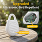 🏆 Last Day Special Price £6.99! 🐦No more trouble from birds, beasts and locusts！Portable Ultrasonic Bird Repellent Keychain