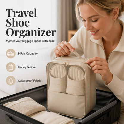 ⏳ Limited-Time Flash Sale ￡7.99!!⚡50K+ SOLD!👟Portable Travel Shoe Bag for Luggage