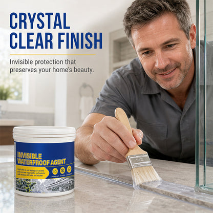 🥳2026 HOT SALE🥳💞50K+ SOLD!💧🛡️ 50% OFF! Invisible Waterproof Sealant – Crystal clear, dries undetectable on tiles, marble & wood. Stops roof, wall & sink leaks – no more ugly white patches! ✨🏠