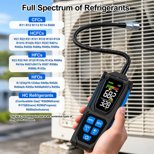 🎉 2026 Sale — Over 18,400 Sold!🔍 Rechargeable Halogen Leak Detector for Air Conditioner – Reliable ⚡