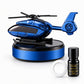 🚗Solar Helicopter Aromatherapy Diffuser – Spins in Light, Refillable Scent Pads, for Car & Home ✨🚁
