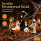 🎃🦇Spooky Duck Set – Hand-Painted, 5 Characters, Weather-Resistant