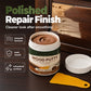 ✨✨Wood Repair Filler Putty – Fills Cracks & Chips, Smooths Surfaces, Blends with Dark Wood