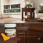 ✨✨Wood Repair Filler Putty – Fills Cracks & Chips, Smooths Surfaces, Blends with Dark Wood