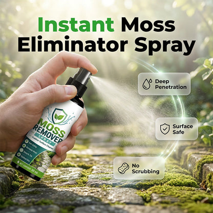 🔥 Outdoor Moss Remover Spray – Fast-Acting Formula for Patios, Walkways & Garden Stones – Ideal for Paving, Brick Walls & Concrete