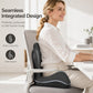 🪑 54% OFF! Ergonomic Memory Foam Seat Cushion – Back Support for Home, Office & Car 💺