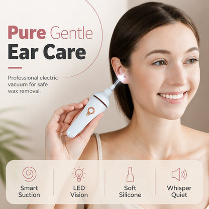 Electric Earwax Cleaner with LED Light