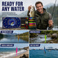 Christmas Fishing Lure Advent Calendar Blind Box Set with Minnow Popper Spoons